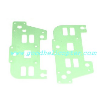 ATTOP-TOYS-YD-913-YD-915-YD-916 helicopter parts green color upper metal frame (left + right)